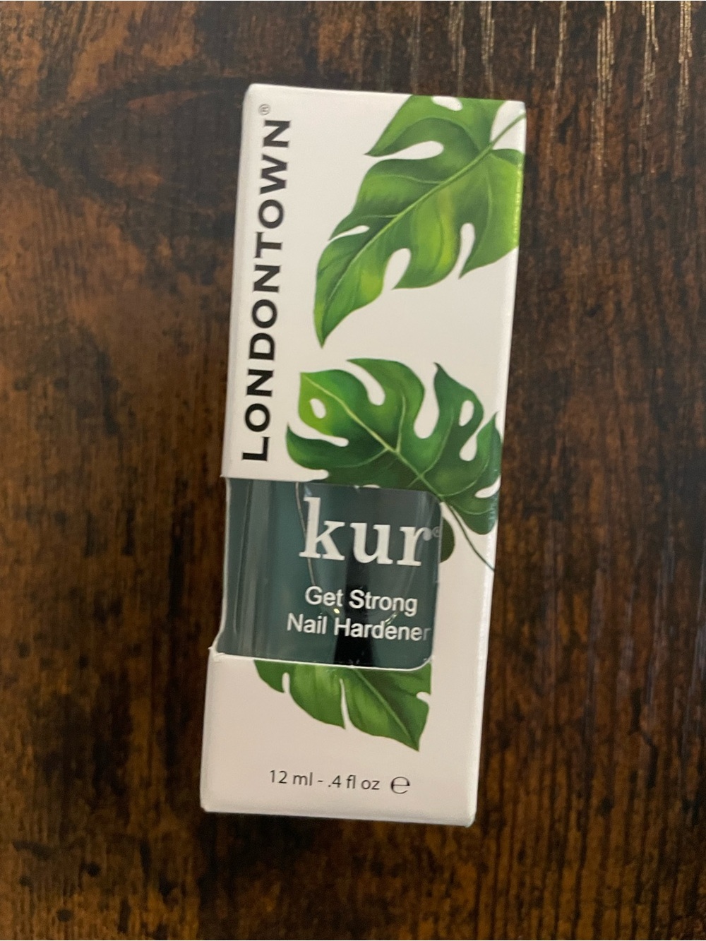 LONDONTOWN kur Get Strong Nail Hardener - NIB .4oz Purchased 7/2026